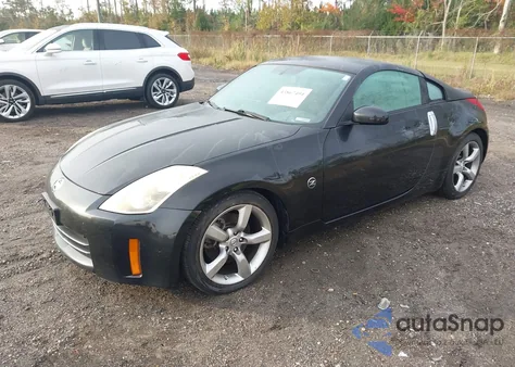 2006 Nissan 350Z Touring из США, поврежденный, VIN JN1AZ34E96M352029